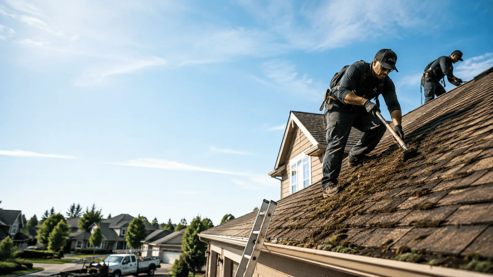 Roof Moss Removal in Fountain, MN near me